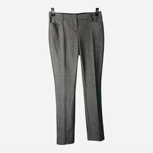 Express Columnist Gray Herringbone Trousers Career Office Pants Size 2R